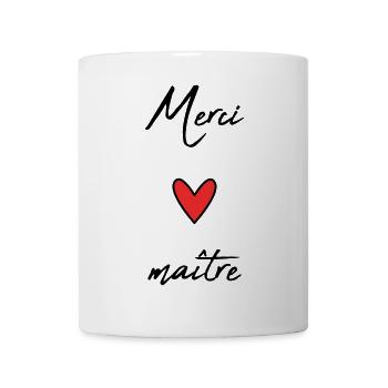 MASTER. MISTRESS. THANK YOU. THANK YOU MISTRESS - Mug - white - Front