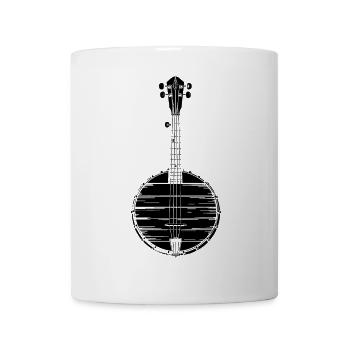 Banjo Sketch - Mug - white - Front