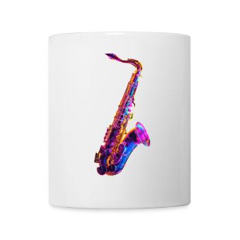 Saxophone - Mug - white - Front