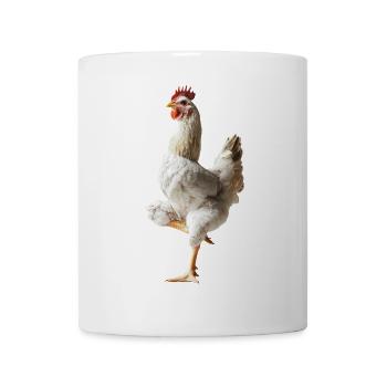 Huhn - Tasse - Weiß - Vorne