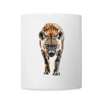 Hyäne - Tasse - Weiß - Vorne