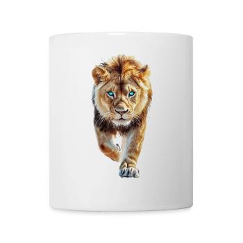 Löwe - Tasse - Weiß - Vorne