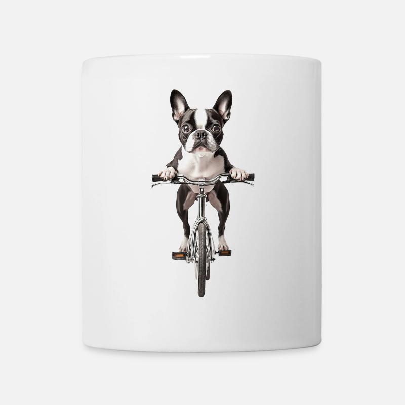 Boston Terrier - Tasse - Weiß