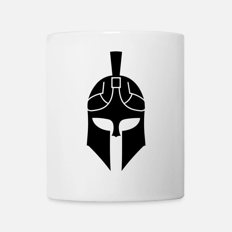Spartan helmet - Mug - white