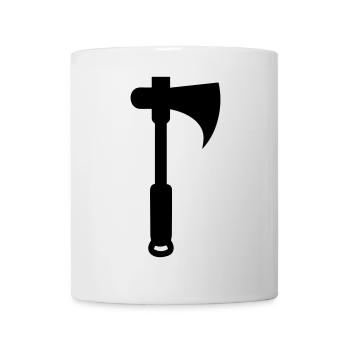 Axt - Tasse - Weiß - Vorne