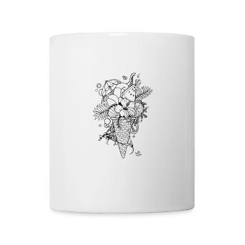 Sommer-Tüte - Tasse - Weiß - Vorne