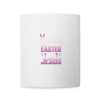 Silly Rabbit Pâques est pour Jésus - Pâques et - Mug blanc - blanc - Devant