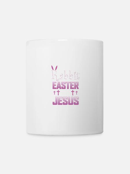 Silly Rabbit Easter Is For Jesus - Ostern und - Tasse - Weiß