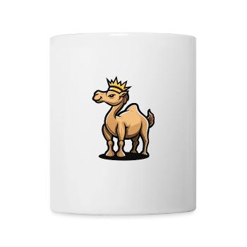 Kamel Comic Krone - Tasse - Weiß - Vorne