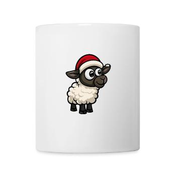 Noël des moutons - Mug blanc - blanc - Devant
