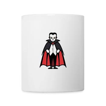Vampire Halloween Comic Funny - Mug - white - Front