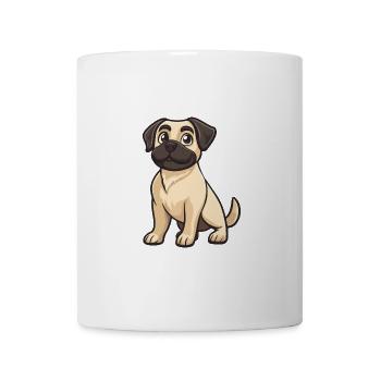 Kangal chien bande dessinée bébé - Mug blanc - blanc - Devant