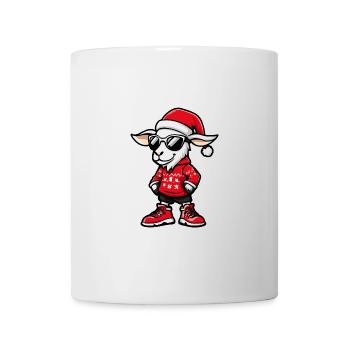 Noël de chèvre Noël laid - Mug blanc - blanc - Devant