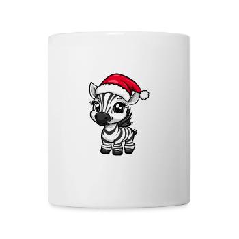 Zebra Weihnachten Christmas - Mug - white - Front
