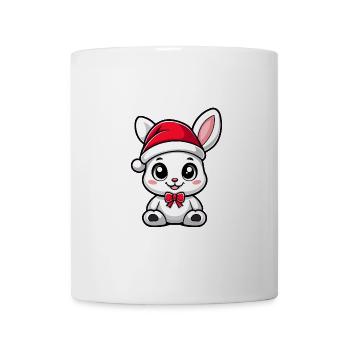 Hase Weihnachten Christmas - Tasse - Weiß - Vorne