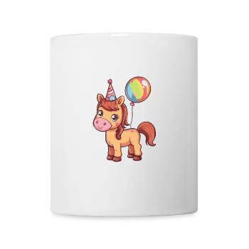 Pferd Geburtstag Baby - Tasse - Weiß - Vorne