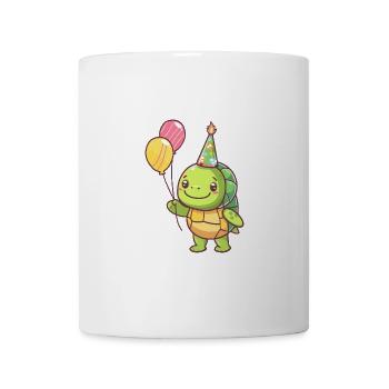 Turtle Birthday Baby - Mug - white - Front