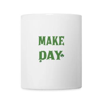 Kleeträume machen den St. Patricks Day magisch - Tasse - Weiß - Vorne
