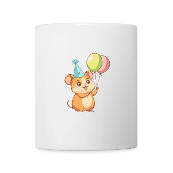 Hamster Birthday Baby - Mug - white - Front