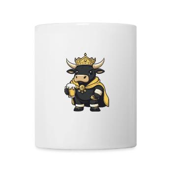 Bull Beer Funny - Mug - white - Front