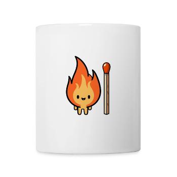 Fire Brigade Fire Devil Fire Head Match - Mug - white - Front