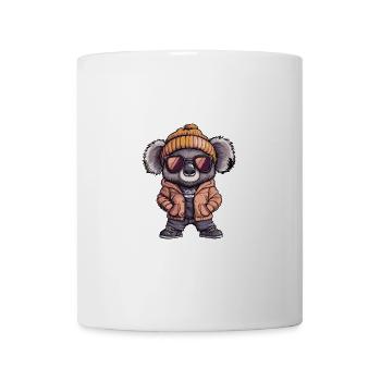 Koala Winter Comic - Mug - white - Front