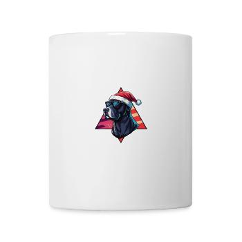 Dogue Allemand Chien Noël Cool - Mug blanc - blanc - Devant