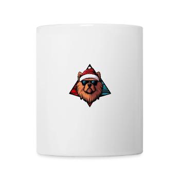 Chow Chow Dog Christmas Cool - Mug - white - Front
