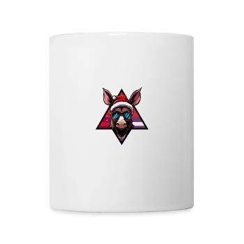 Donkey Christmas Cool - Mug - white - Front