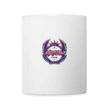 Équipage de Barcelone Coloré - Mug blanc - blanc - Devant