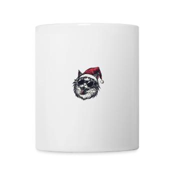 Katze Weihnachten Lustig - Tasse - Weiß - Vorne
