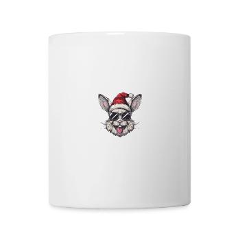 Hase Weihnachten Lustig - Tasse - Weiß - Vorne