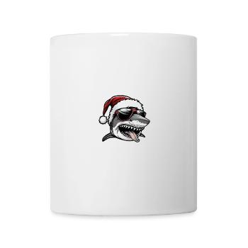 Shark Christmas Funny - Mug - white - Front
