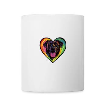 Kangal Hund Herz Love - Tasse - Weiß - Vorne