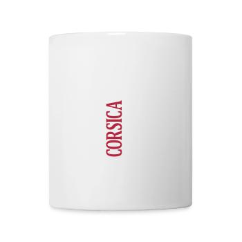 Corsica Corse villes - Mug blanc - blanc - Devant