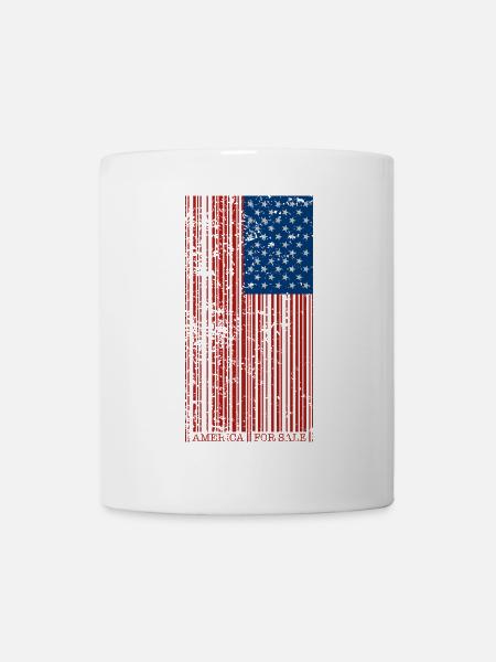 Amerika zu verkaufen - Tasse - Weiß