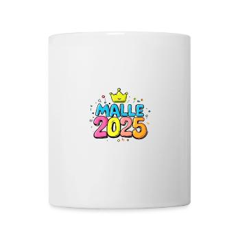 Malle 2025 Colorful Mallorca Krone - Mug - white - Front