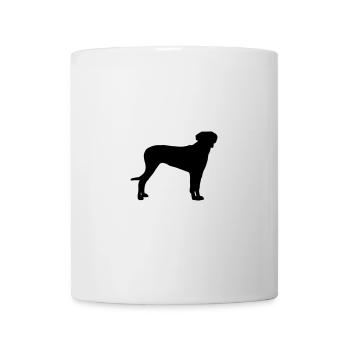 Rhodesian Ridgeback Silhouette - Mug - white - Front