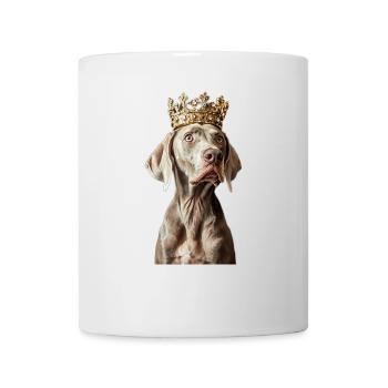 Weimaraner - Tasse - Weiß - Vorne