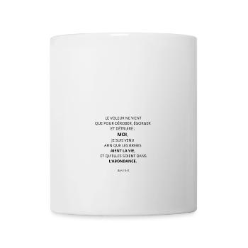 JEAN 10 :10 - VERSET DE LA BIBLE - Version noire - Mug blanc - blanc - Devant