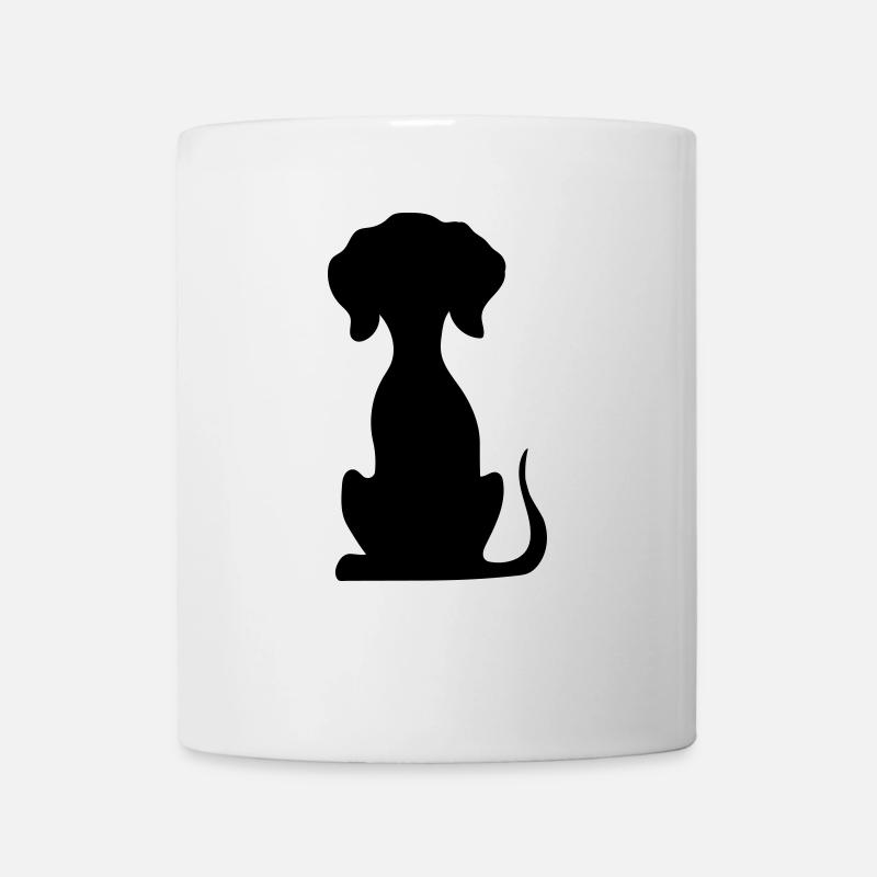 hund - Tasse - Weiß