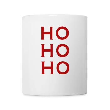 HO HO HO - Tasse - Weiß - Vorne