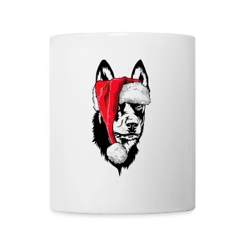 Santa Australian Kelpie Weihnachten Hunde Wilsigns - Tasse - Weiß - Vorne