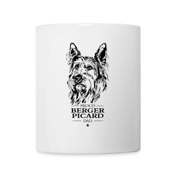 Berger Picard Dad Hunde Hund Wilsigns - Tasse - Weiß - Vorne