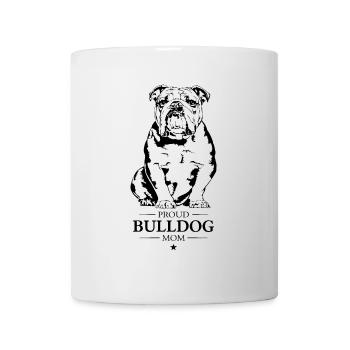 Bouledogue Maman Anglais Bouledogue Chiens Wilsigns - Mug blanc - blanc - Devant