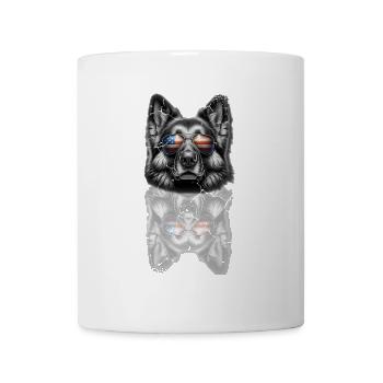 Deutscher Schäferhund Liebhaber Deutscher Schäferhund GSD - Tasse - Weiß - Vorne