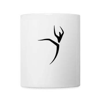 Kletterer - Logo - Tasse - Weiß - Vorne