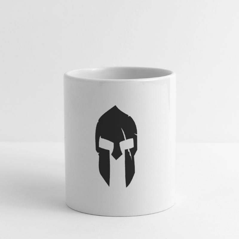 Conception spartiate Mug blanc