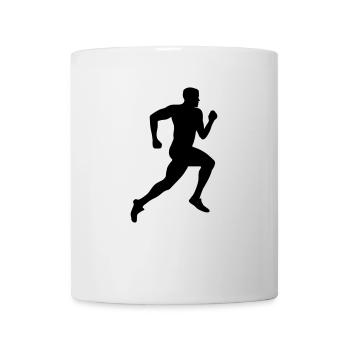 Running (super cheap!) - Mug blanc - blanc - Devant