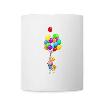Meine Ballons - Tasse - Weiß - Vorne